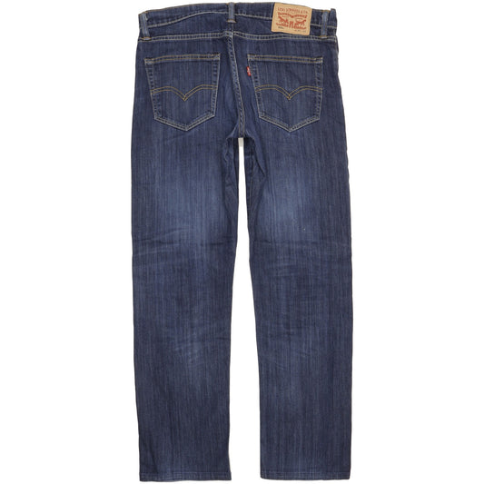 Levi's 504 Men Blue Straight Regular Stretch Jeans W33 L30
