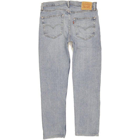 Levi's 502 Men Blue Tapered Regular Stretch Jeans W33 L29