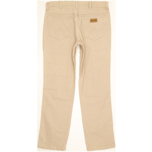 Wrangler Texas Men Beige Straight Regular Jeans W32 L30