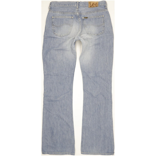 Lee Denver Men Blue Bootcut Regular Jeans W34 L36