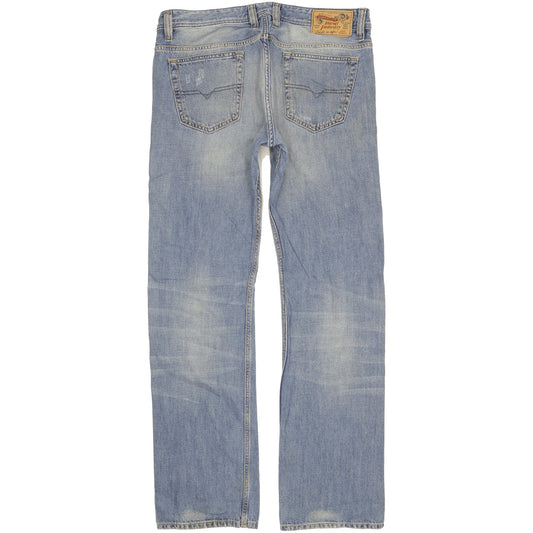 Diesel Viker Men Blue Straight Regular Jeans W33 L32