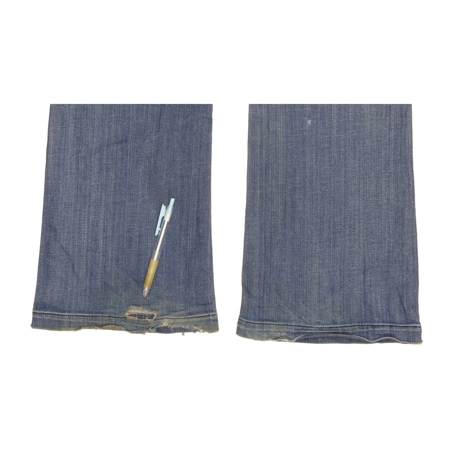 Diesel Lambry Women Blue Bootcut Slim Stretch Jeans W26 L32