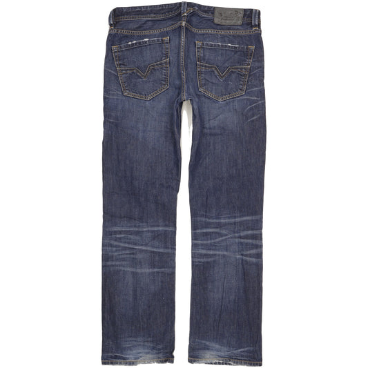 Diesel Larkee Men Blue Straight Regular Jeans W34 L32