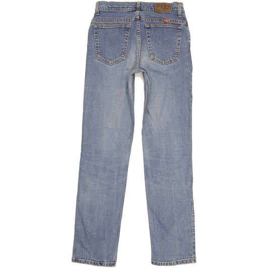 Wrangler Hero Men Blue Straight Regular Stretch Jeans W31 L34