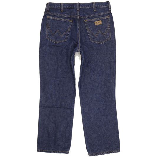 Wrangler Comfort Men Blue Straight Regular Jeans W34 L28