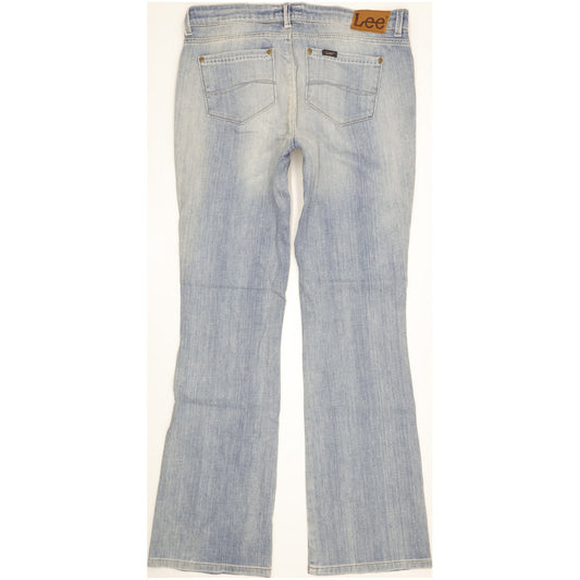 Lee Bell Women Blue Bootcut Slim Stretch Jeans W31 L33