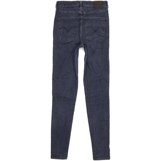 Levi's Mile Blue Skinny Slim Stretch Jeans High Waisted W28 L31