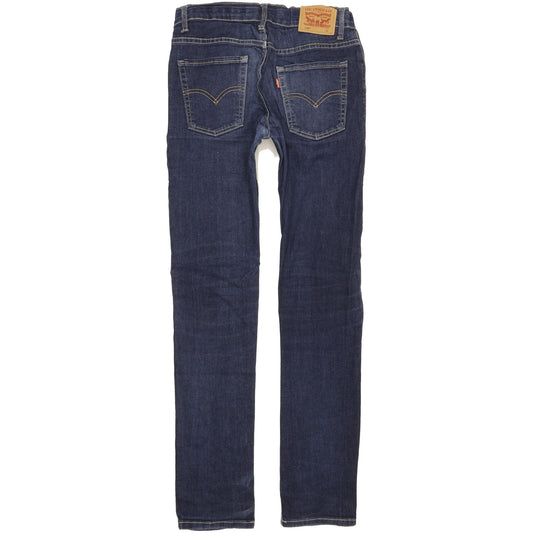 Levi's 510 Kids Blue Skinny Slim Stretch Jeans W28 L32