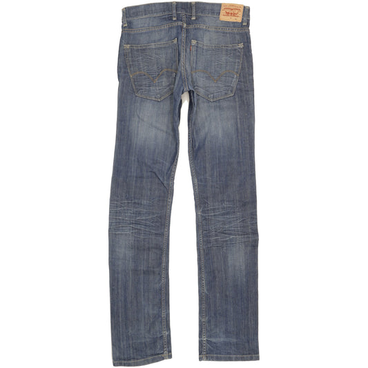 Levi's Red Tab Women Blue Straight Regular Stretch Jeans W30 L34