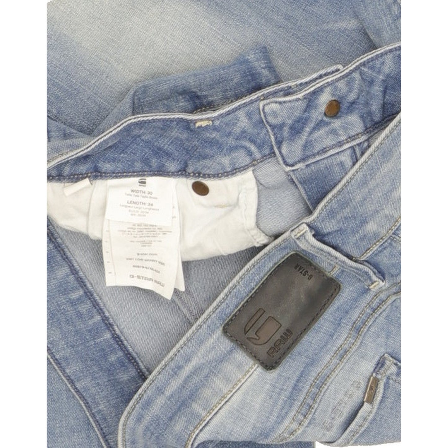 G-Star Lynn Women Blue Skinny Slim Stretch Jeans W30 L34