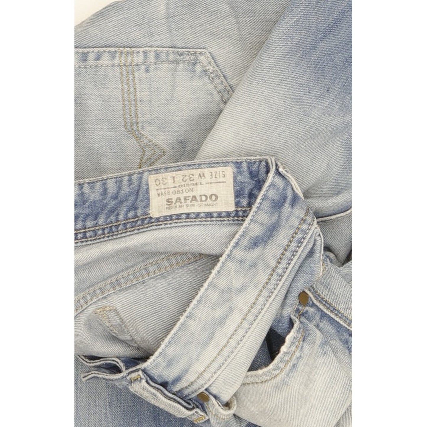 Diesel Safado Men Blue Straight Regular Jeans W32 L30