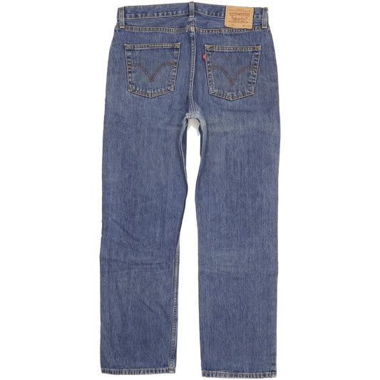 Levi's 751 Men Blue Straight Regular Jeans W34 L31
