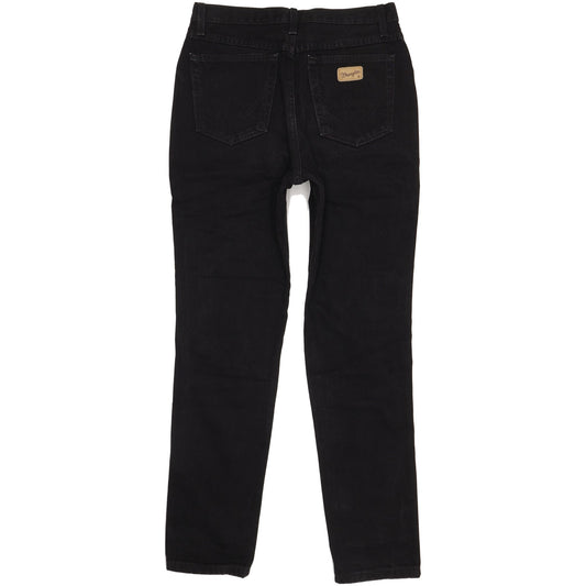Wrangler Paula Black Straight Regular Jeans High Waisted W33 L32