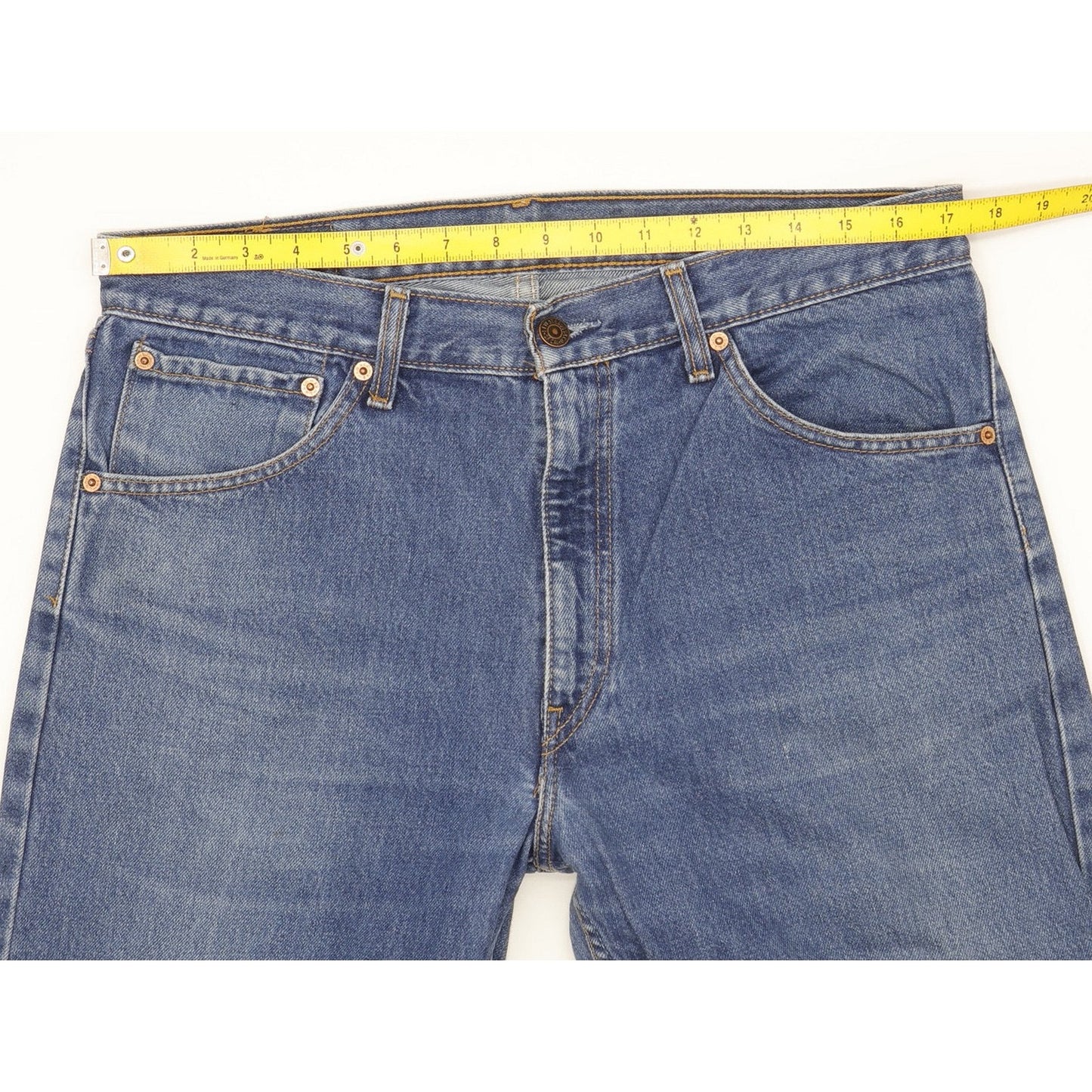 Levi's 521 Men Blue Straight Regular Jeans W35 L34