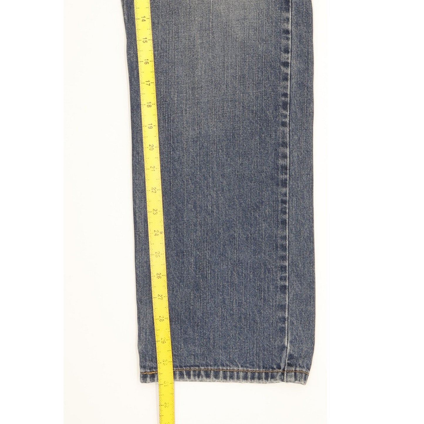 Levi's 504 Men Blue Straight Regular Jeans W34 L31