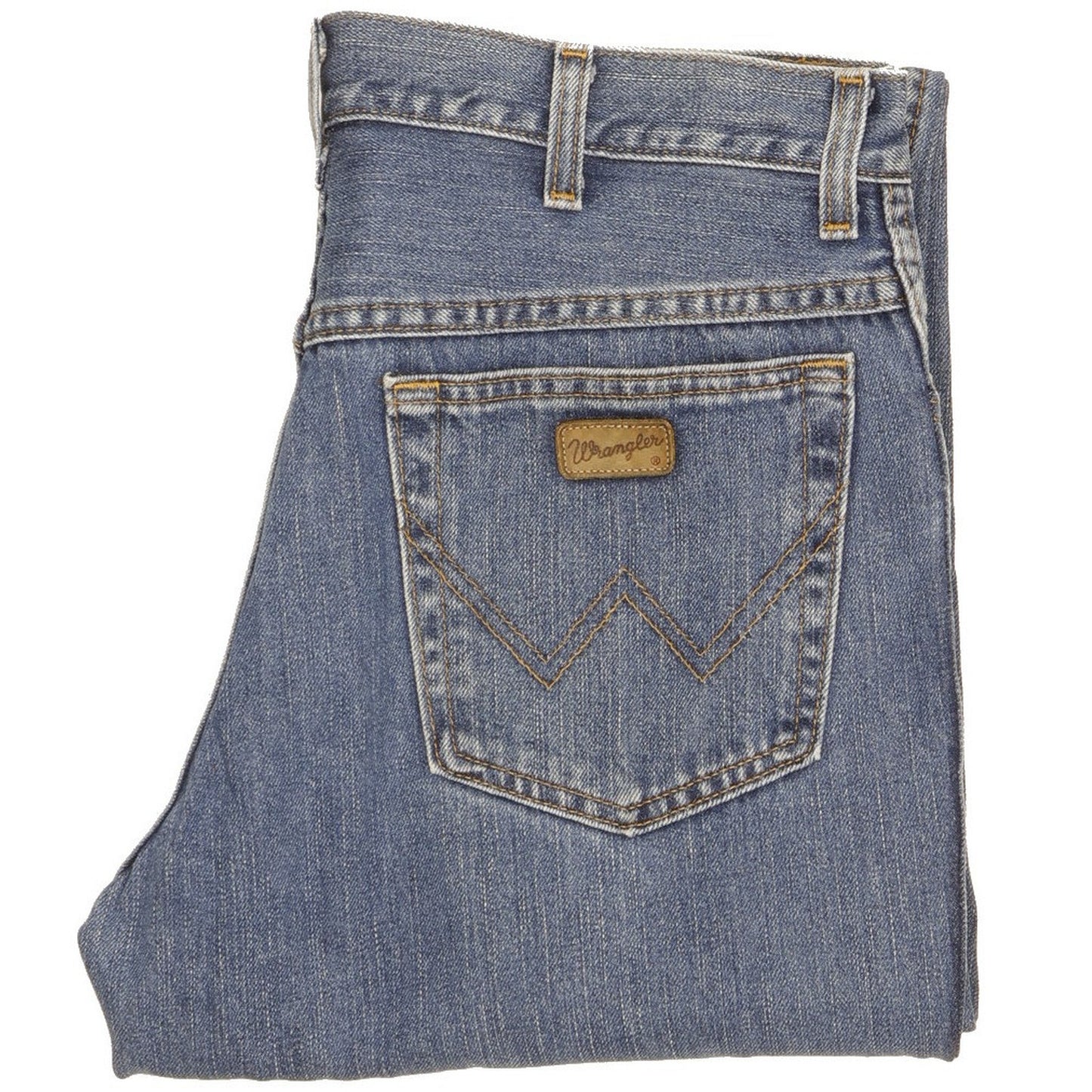 Wrangler Men Blue Straight Regular Jeans W33 L33