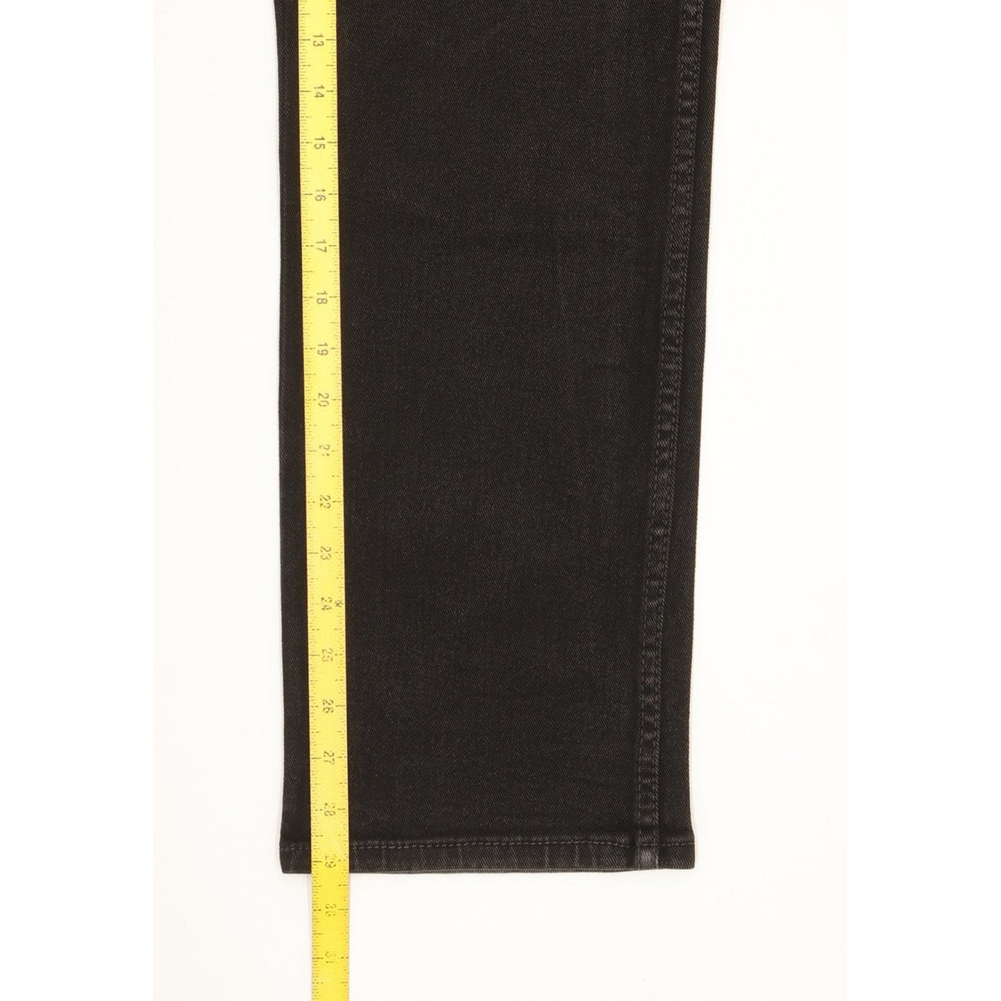 Wrangler Texas Men Black Straight Regular Stretch Jeans W36 L29
