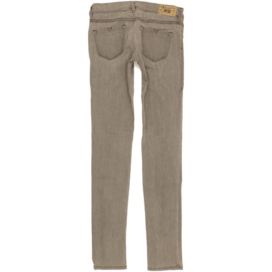 Diesel Livier Women Grey Skinny Slim Jegging Stretch Jeans W29 L33