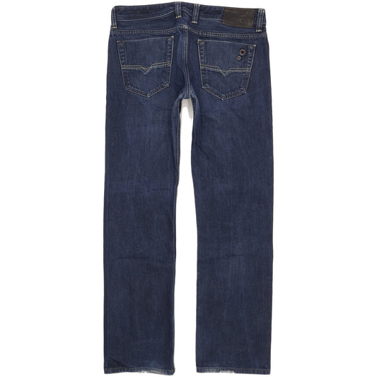 Diesel Vikerback Men Blue Straight Regular Jeans W33 L32