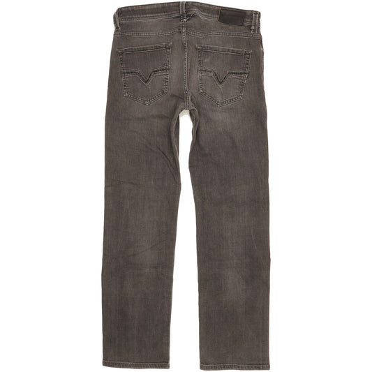 Diesel Larkee Men Grey Straight Regular Stretch Jeans W31 L30