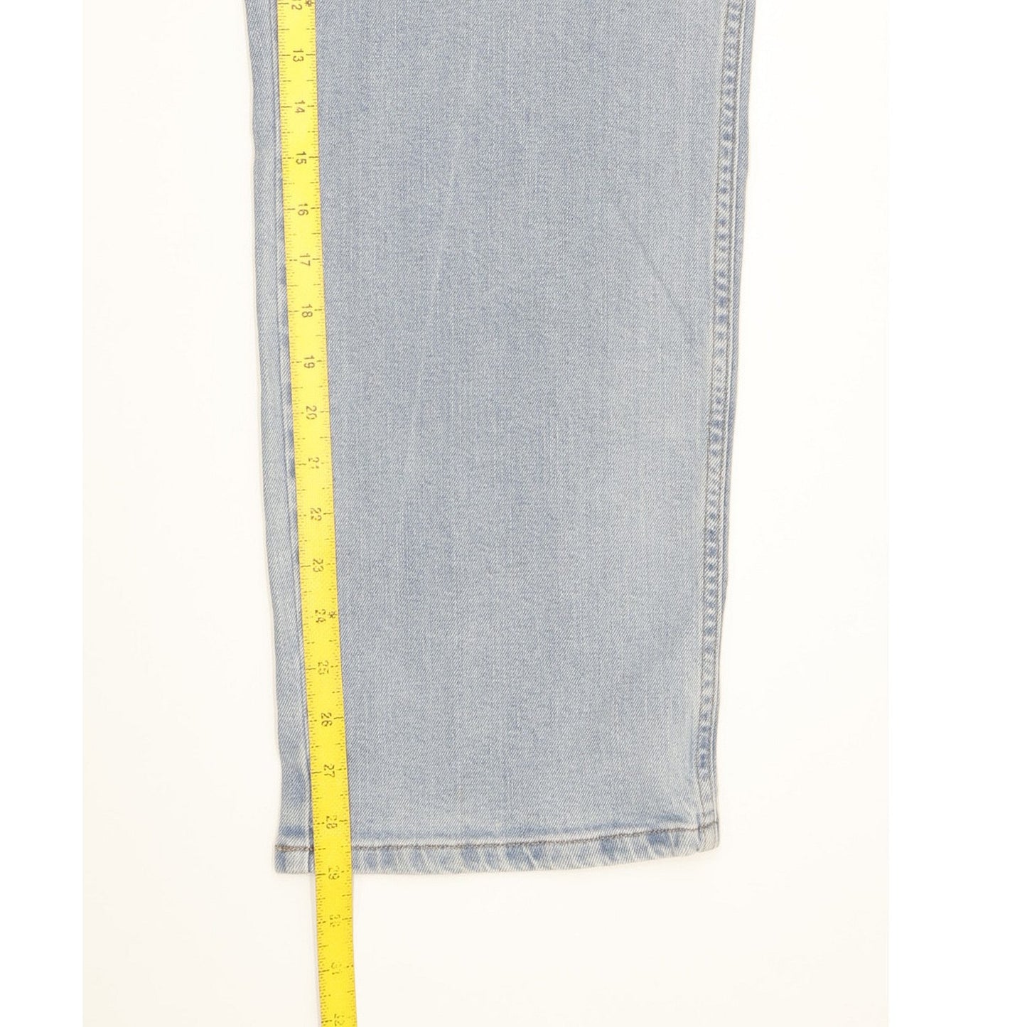 Wrangler Durable Quality Men Blue Straight Regular Stretch Jeans W40 L29