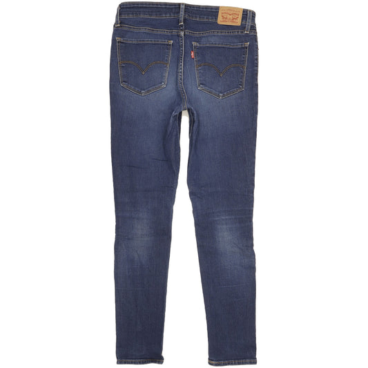 Levi's 711 Women Blue Skinny Slim Stretch Jeans W29 L29