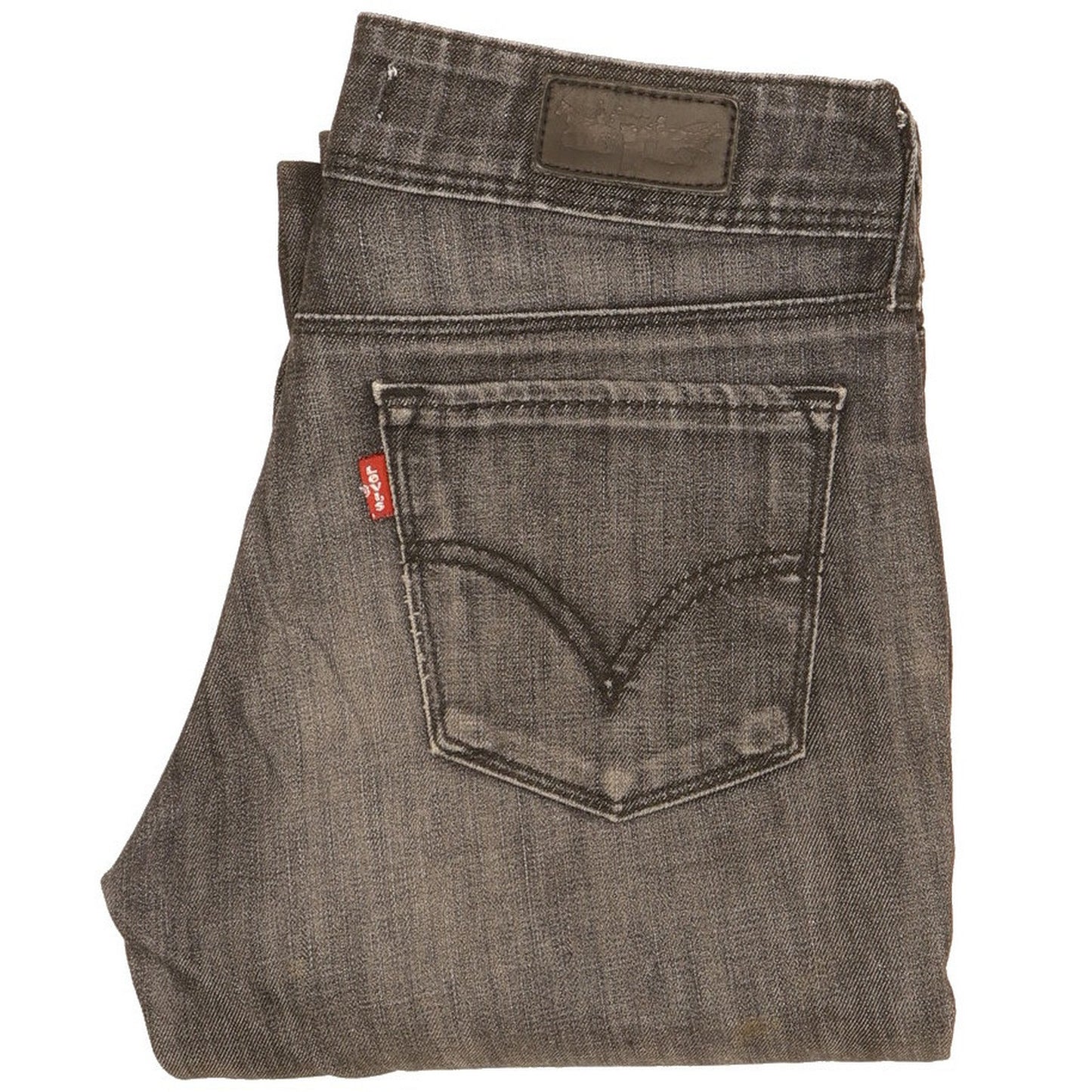 Levi's 571 Women Black Straight Slim Stretch Jeans W28 L29
