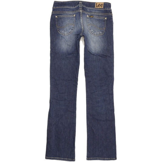 Lee Leola Women Blue Bootcut Slim Stretch Jeans W29 L33