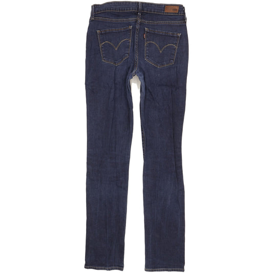 Levi's Demi Curve Women Blue Straight Classic Stretch Jeans W30 L32