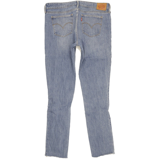 Levi's 711 Women Blue Skinny Slim Stretch Jeans W31 L34