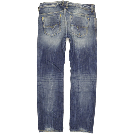 Diesel Safado Men Blue Straight Slim Jeans W33 L30