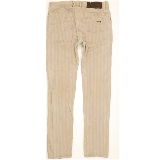 Diesel Braddom Men Beige Tapered Slim Jeans W31 L32