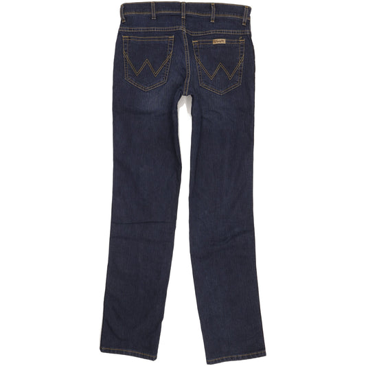 Wrangler Men Blue Straight Regular Jeans W32 L34