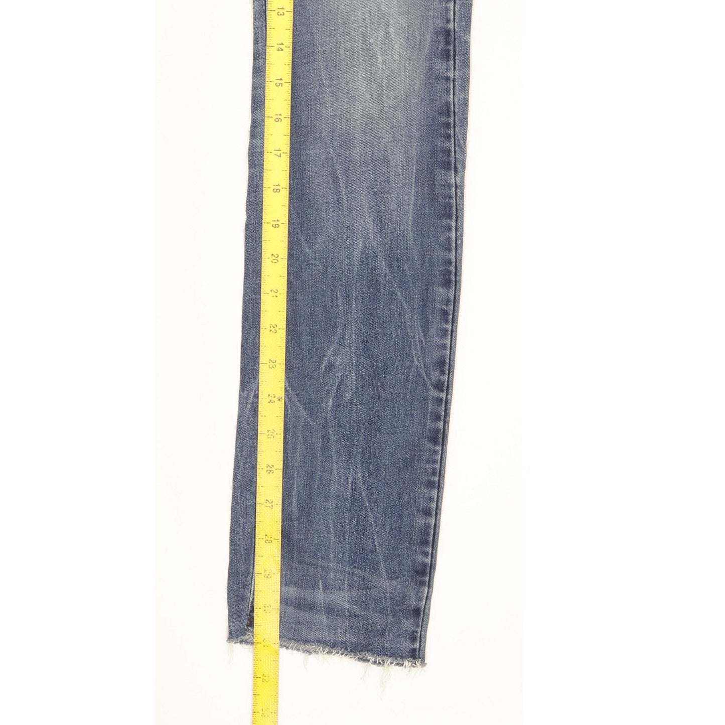 G-Star 3301 Women Blue Straight Slim Stretch Jeans W26 L31
