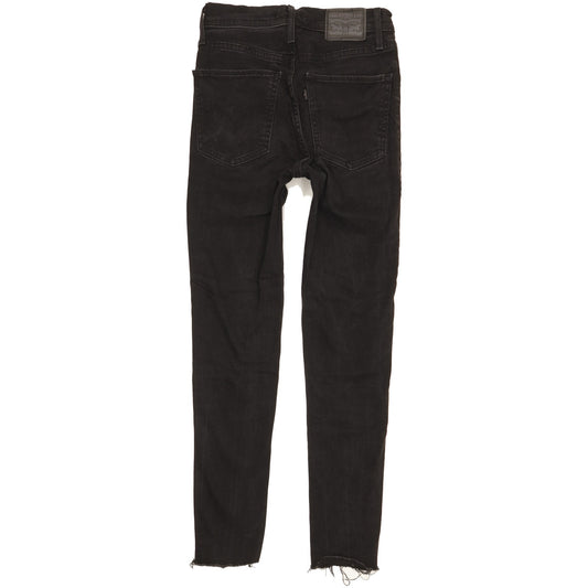 Levi's Mile Black Skinny Slim Jeans High Waisted W27 L27