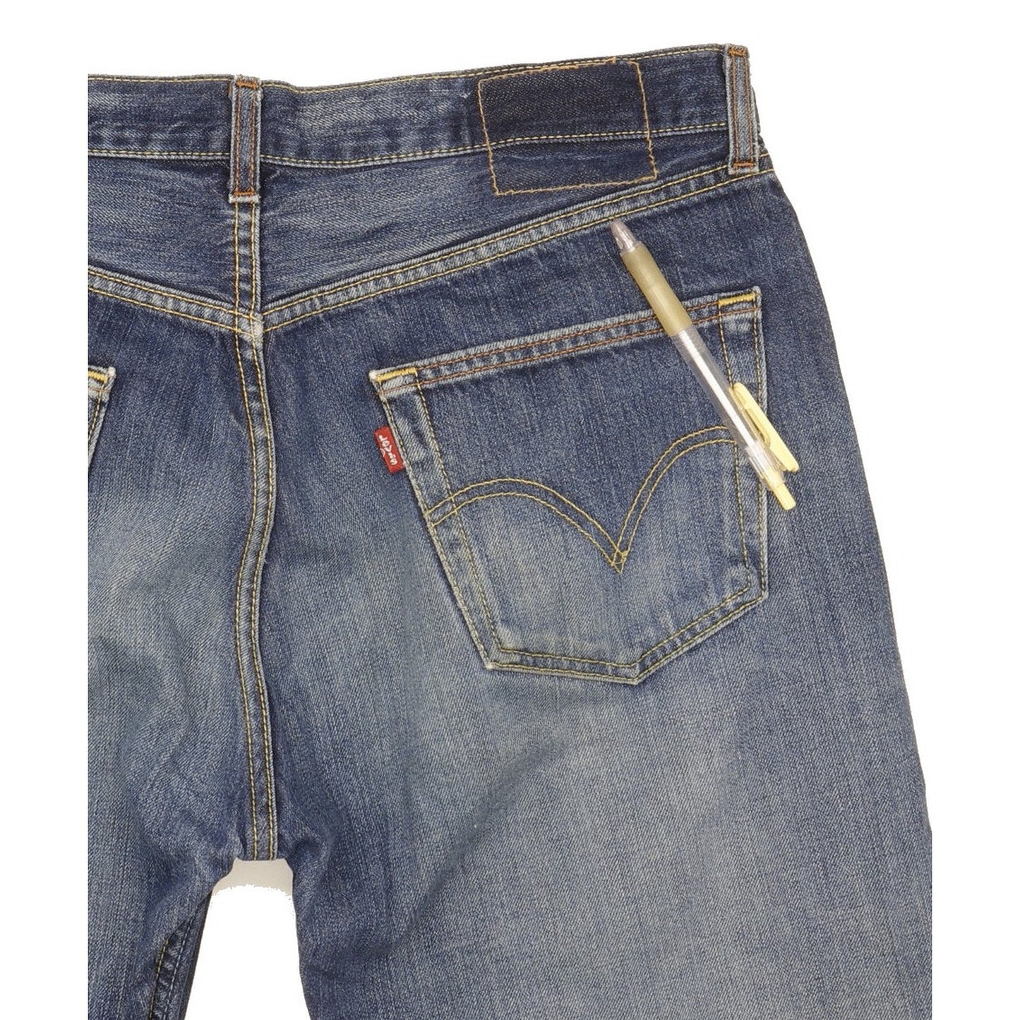 Levi's 501 Men Blue Straight Regular Jeans W34 L34