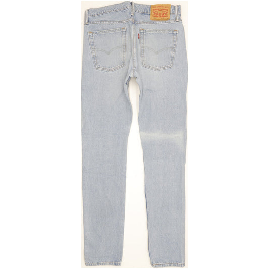 Levi's 510 Men Blue Skinny Slim Stretch Jeans W32 L33