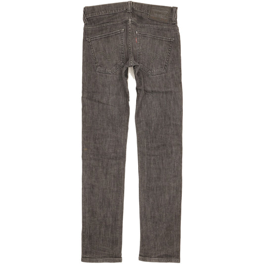 Levi's 511 Men Grey Straight Slim Stretch Jeans W30 L32