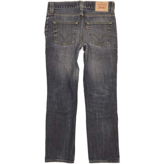 Levi's 511 Men Blue Straight Slim Jeans W34 L31