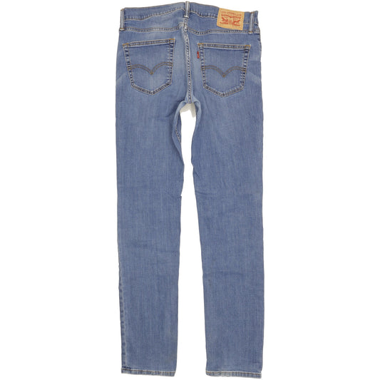 Levi's 511 Men Blue Straight Slim Jeans W34 L33