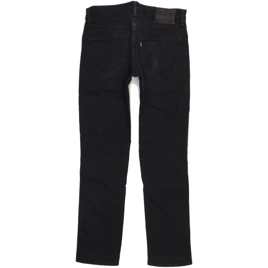 Levi's 511 Men Black Straight Slim Stretch Jeans W33 L31
