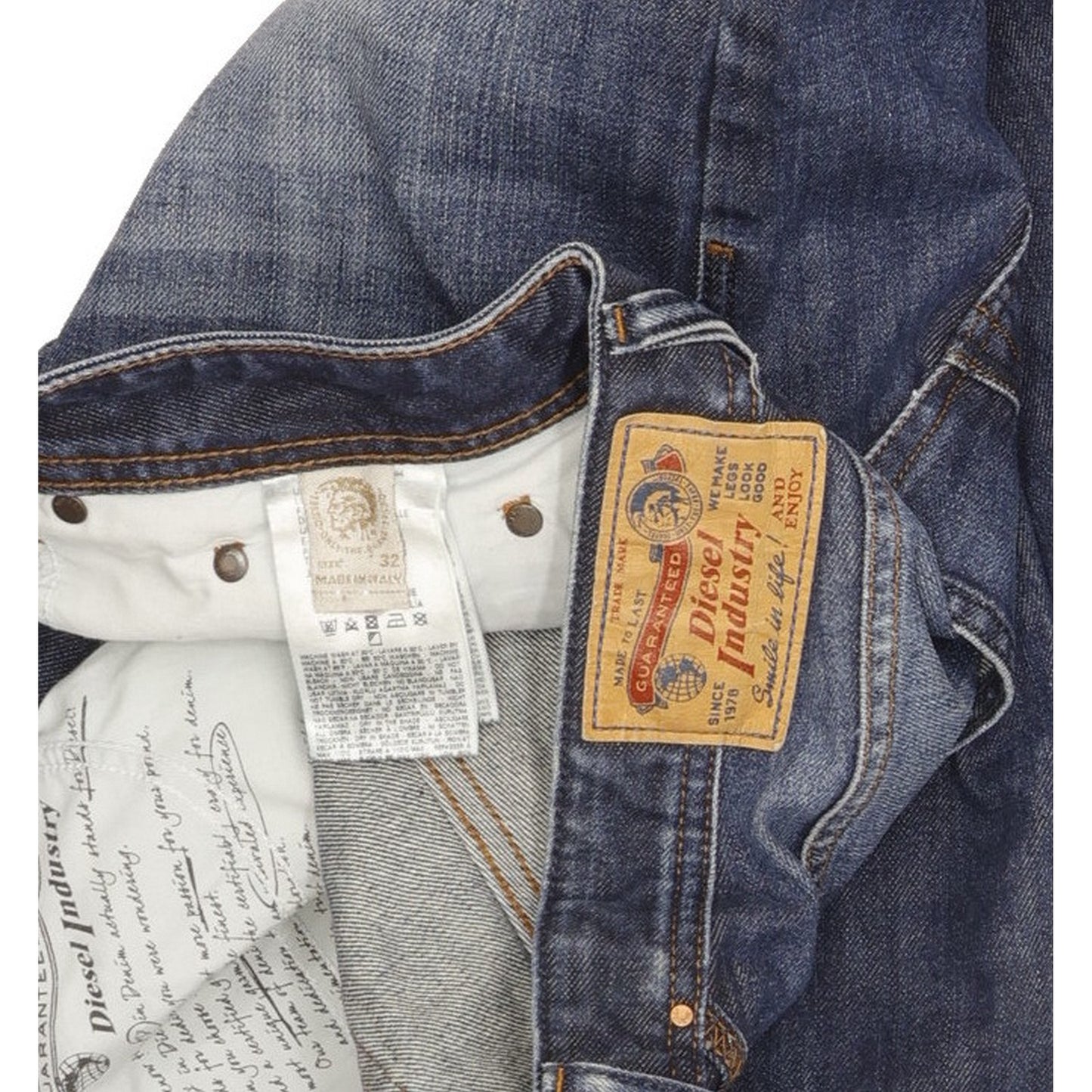 Diesel Larkee Men Blue Straight Regular Jeans W32 L30