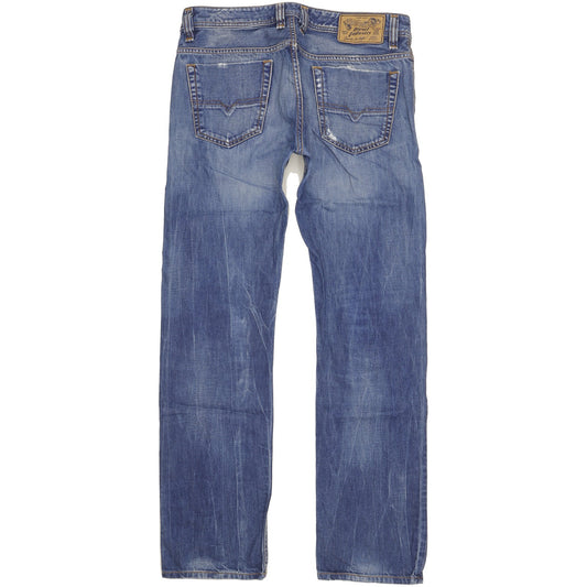 Diesel Viker Men Blue Straight Regular Jeans W31 L32