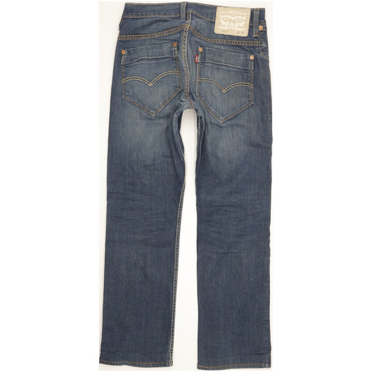 Levi's 514 Men Blue Straight Slim Stretch Jeans W30 L29
