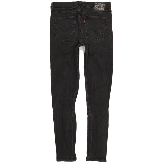 Levi's Men Black Skinny Slim Stretch Jeans W32 L32