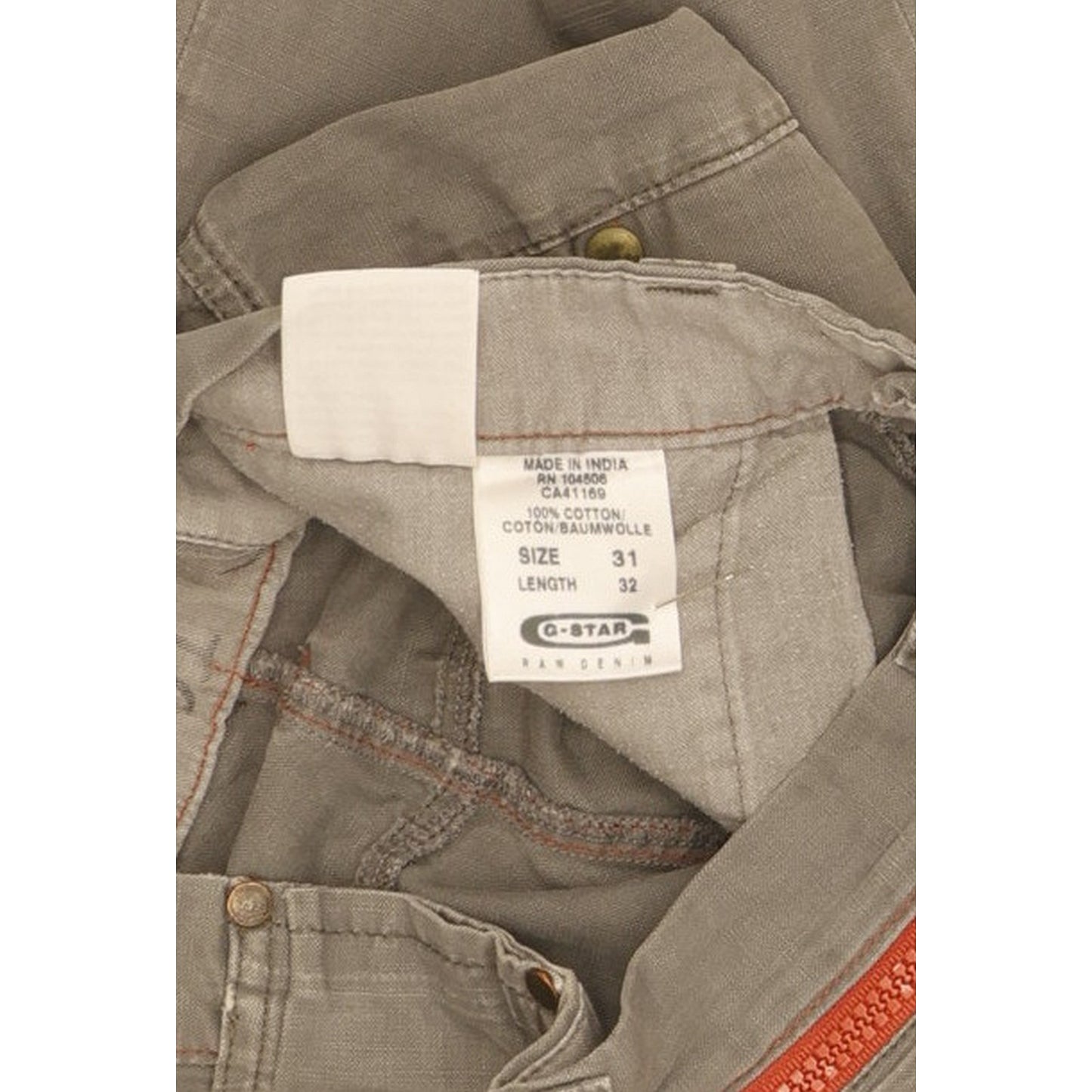 G-Star Studs Women Grey Straight Loose Jeans W31 L32