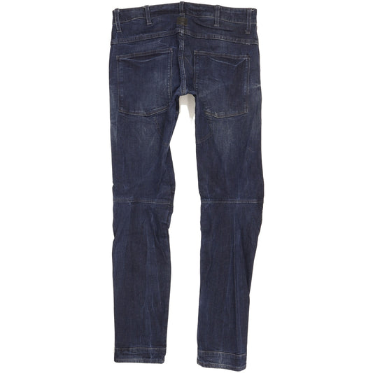 G-Star 5620 3D Men Blue Skinny Slim Stretch Jeans W32 L32