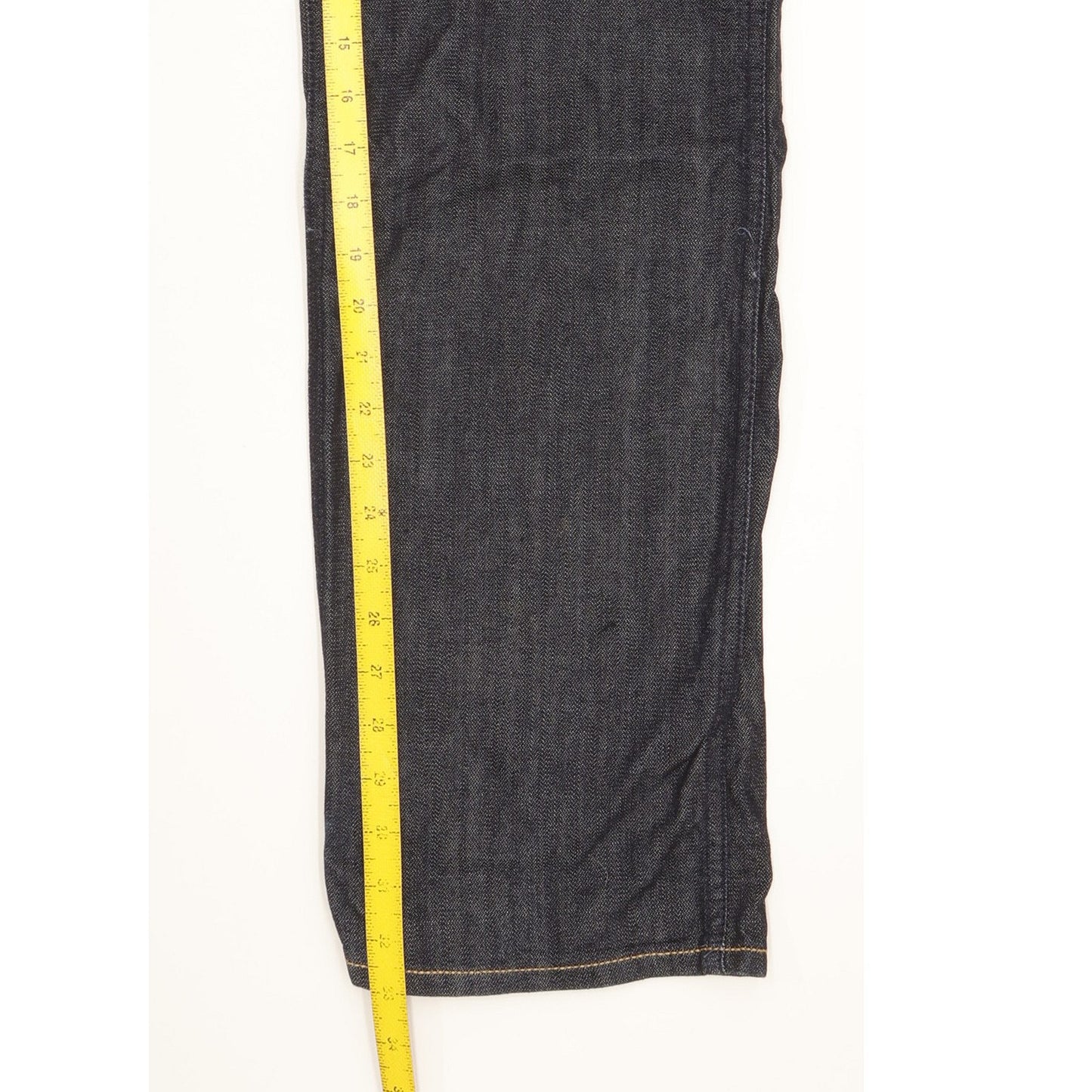 Wrangler 4MRB Men Navy Straight Regular Jeans W32 L33