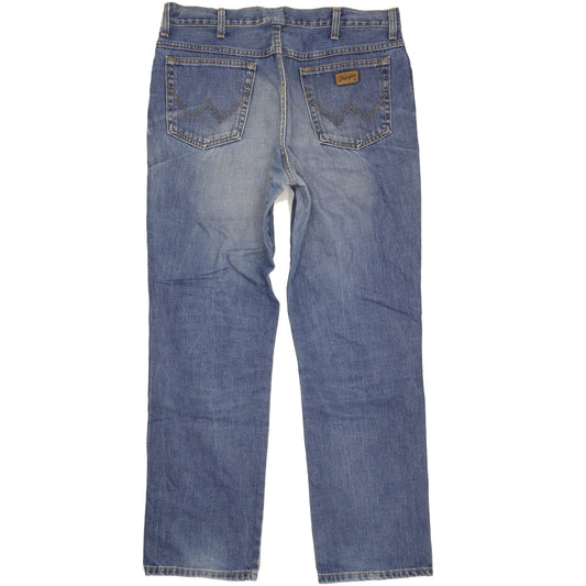 Wrangler Comfort Men Blue Straight Regular Jeans W36 L32