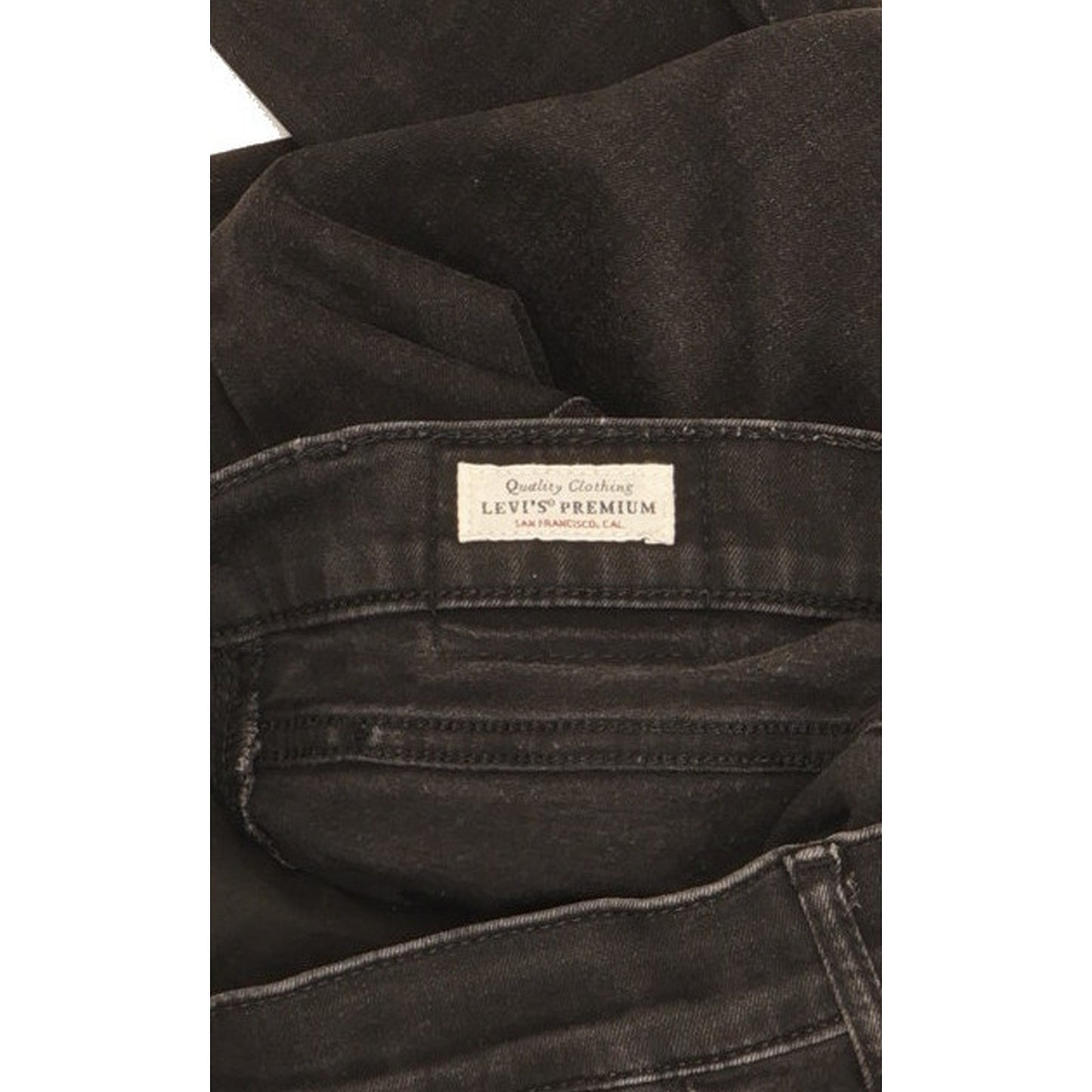 Levi's Mile Women Black Skinny Slim Stretch Jeans W27 L28